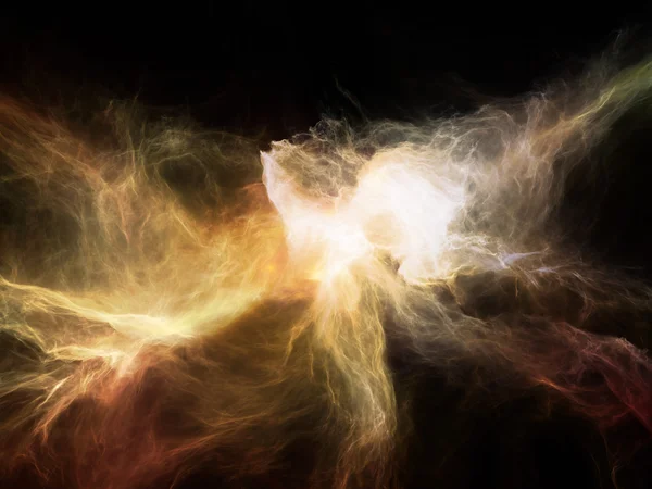Composição das nebulosas — Fotografia de Stock