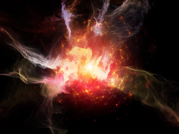 Nebulosas Antecedentes — Fotografia de Stock