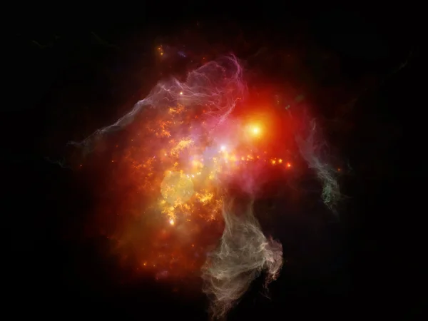 Nebulosas Virtuais — Fotografia de Stock