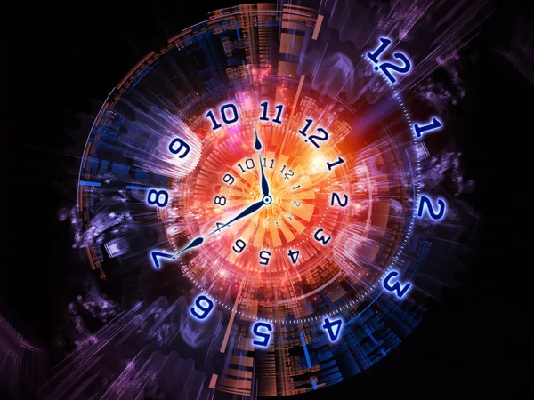 Clock nebulae — Stock Photo, Image