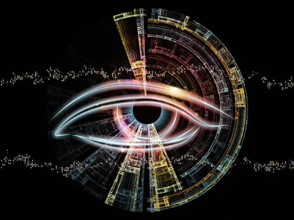 Computer eye — Stock Photo, Image