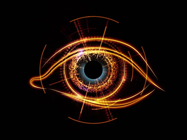 Auge der Technik — Stockfoto