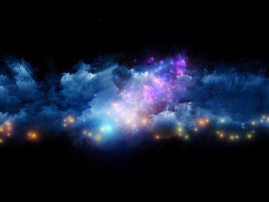 Işıklar in fractal köpük