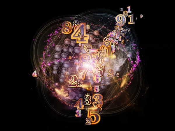 Propagation of Numbers — Stock Photo, Image