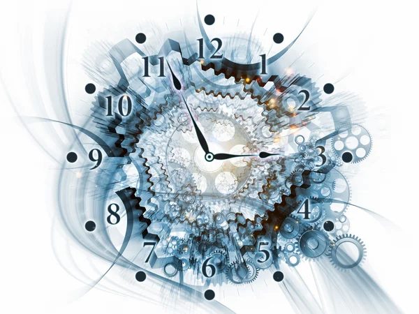 Reloj abstracto — Foto de Stock