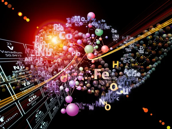 Advance of Chemical Elements — Stock Photo, Image