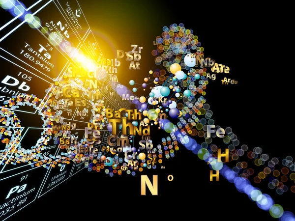 Realms of Chemical Elements — Stock Photo, Image