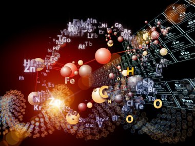 kimyasal elementlerin dans