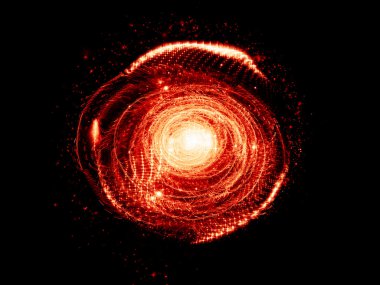fraktal yollar arka plan