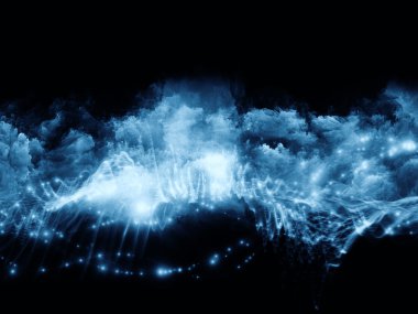 Işıklar in fractal köpük