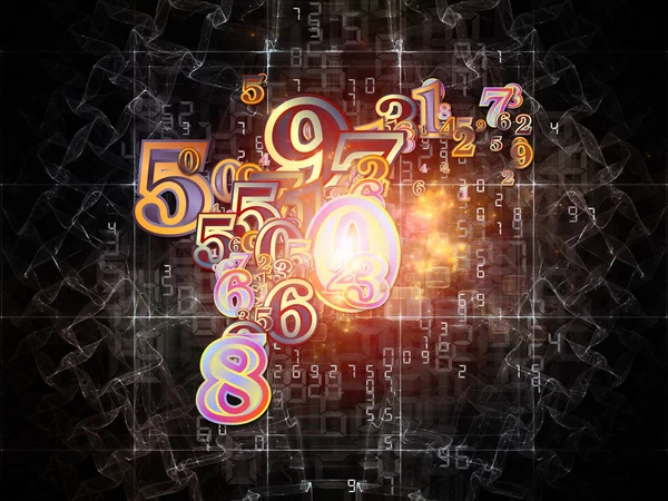Propagation of Numbers — Stock Photo, Image