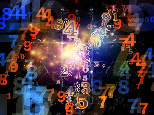 Conceptual Numbers — Stock Photo, Image