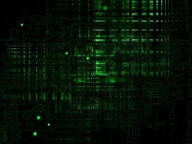 karanlık teknolojik doku