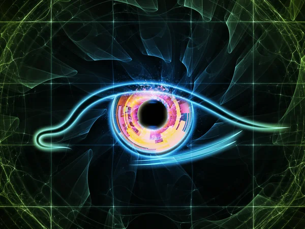 Eye of technology — Stock Photo, Image