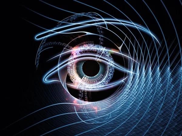 Abstract technology eye — Stock Photo, Image