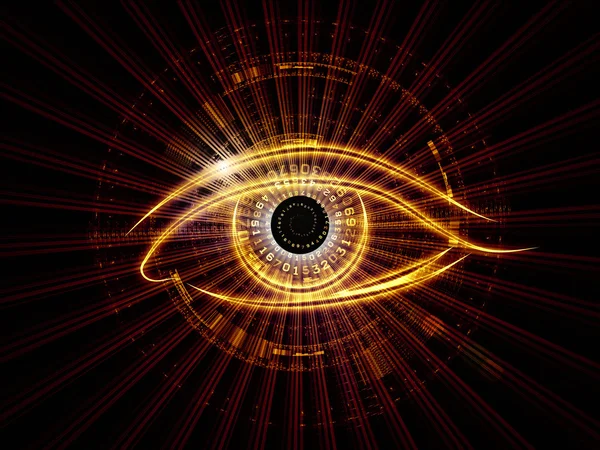 Eye of technology — Stock Photo, Image