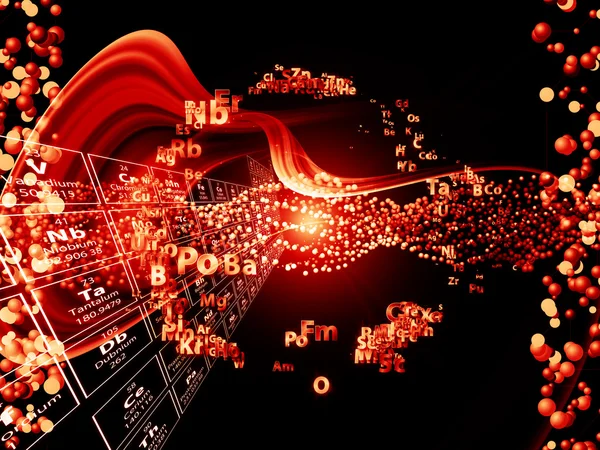 Chemical Elements Background — Stock Photo, Image