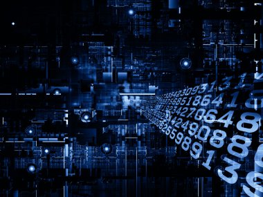 kavramsal dijital ağı