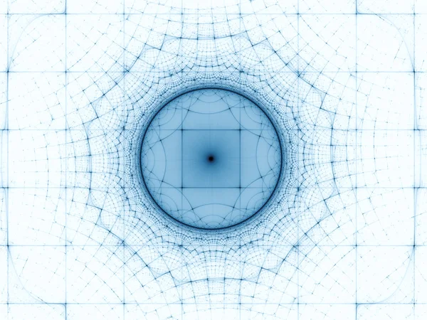 幾何学的なグリッド — ストック写真