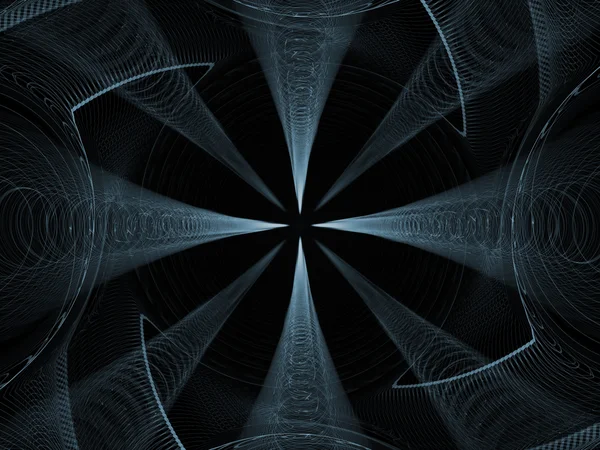 Geometrische vortex — Stockfoto