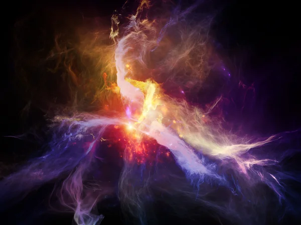 Nebulosas do espaço profundo — Fotografia de Stock