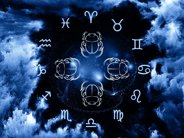 Zusammensetzung der Astrologie — Stockfoto
