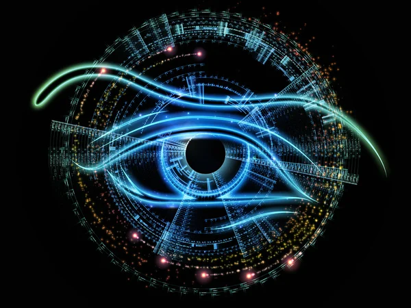 Abstract technology eye — Stock Photo, Image