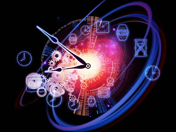 Clock dynamic — Stock Photo, Image