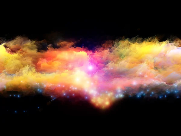 Abstract colorful clouds — Stock Photo, Image