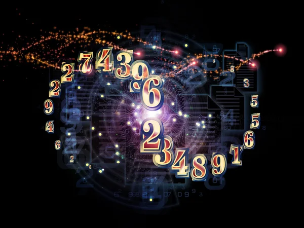 Source of Numbers — Stock Photo, Image