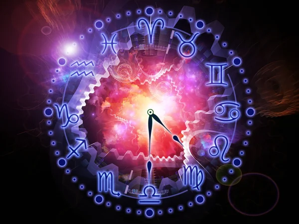 Psychedelic Zodiac — Stock Photo, Image