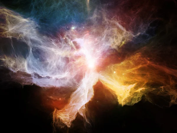 Inner Life of Nebulae — Stock Photo, Image