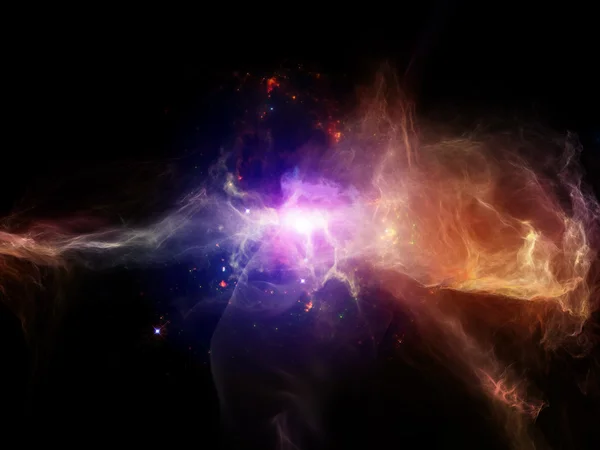 Visualization of Nebulae — Stock Photo, Image