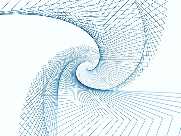 Vortice geometrico — Foto Stock