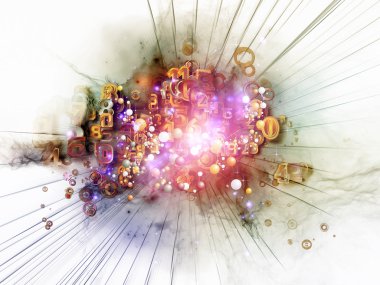 renkli dijital teknoloji