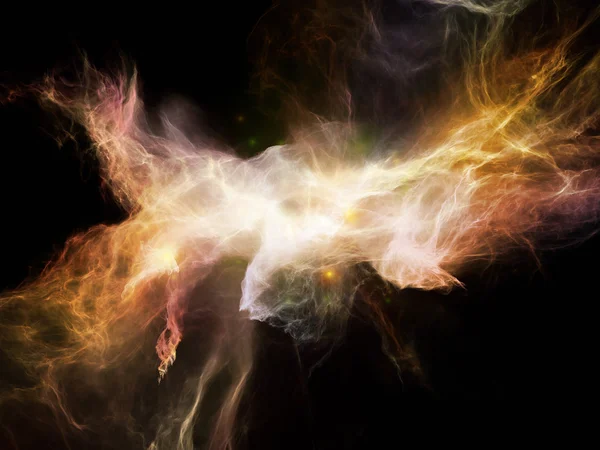 星雲のアンフォールディング — ストック写真