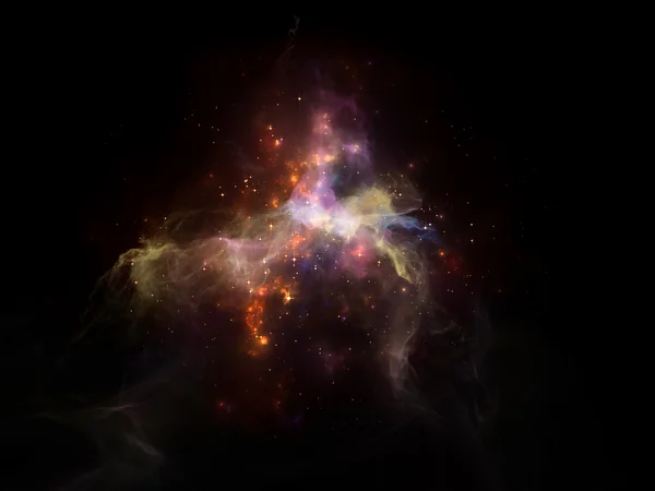 Nacimiento de nebulosas — Foto de Stock