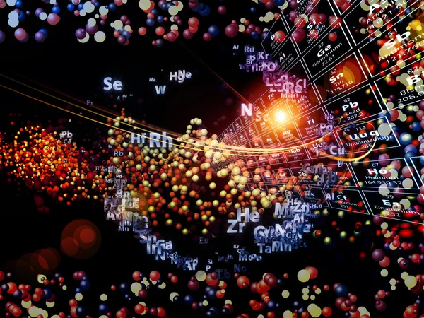 Chemische elementen achtergrond — Stockfoto