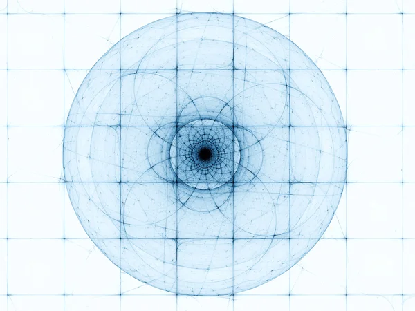 Rejilla geométrica — Foto de Stock