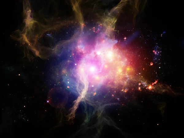 Kosmiska nebulosor — Stockfoto