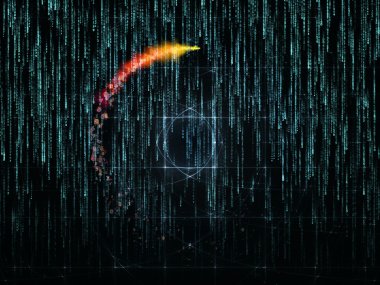 dijital akarsu arka plan