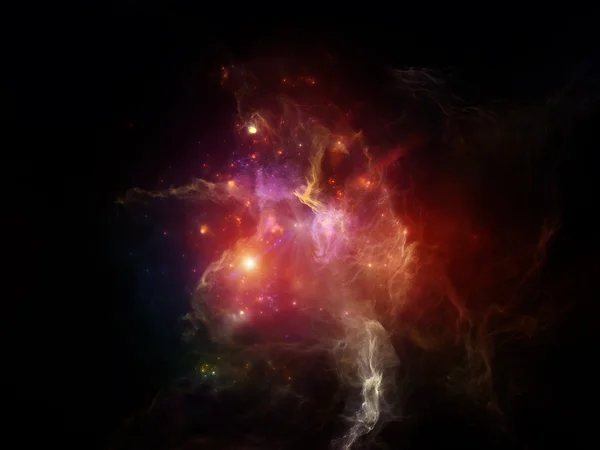 Brilho de Nebulosas — Fotografia de Stock