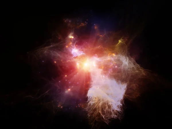 Vida interior de las nebulosas — Foto de Stock