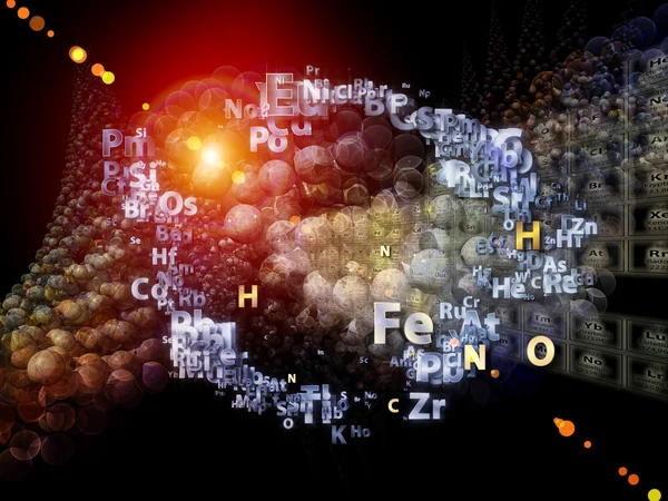 Chemical Elements Backdrop — Stock Photo, Image