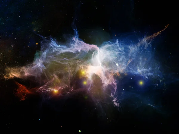 Lichten van kosmos — Stockfoto