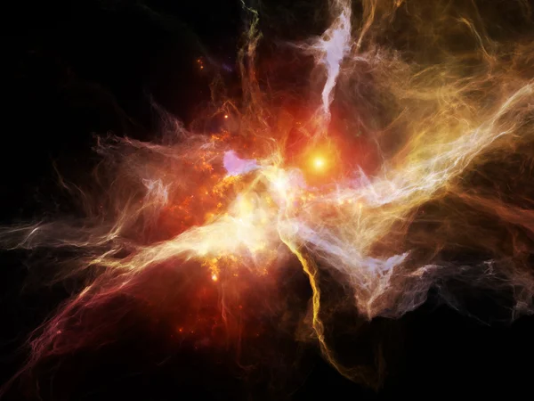 Viața interioară a nebuloaselor — Fotografie, imagine de stoc