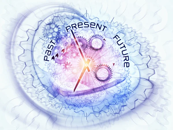 Abstract clock background — Stock Photo, Image