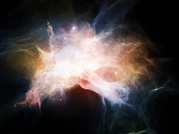Nebulosas do espaço profundo — Fotografia de Stock