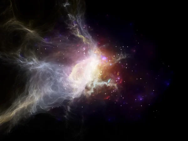 Visualizzazione delle nebulose — Foto Stock