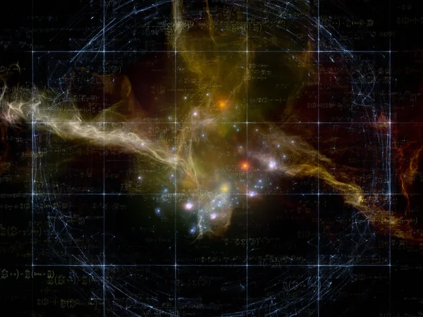 Cosmos görselleştirme — Stok fotoğraf